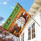 Thanksgiving Football Garden Flag & House Flag, Welcome Thankful Season Outdoor Decor, Yard Decor Gift For Football Lovers