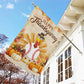 Thankful Baseball Garden Flag & House Flag, Happy Thanksgiving Season Outdoor Decor, Yard Decor Gift For Baseball Lovers