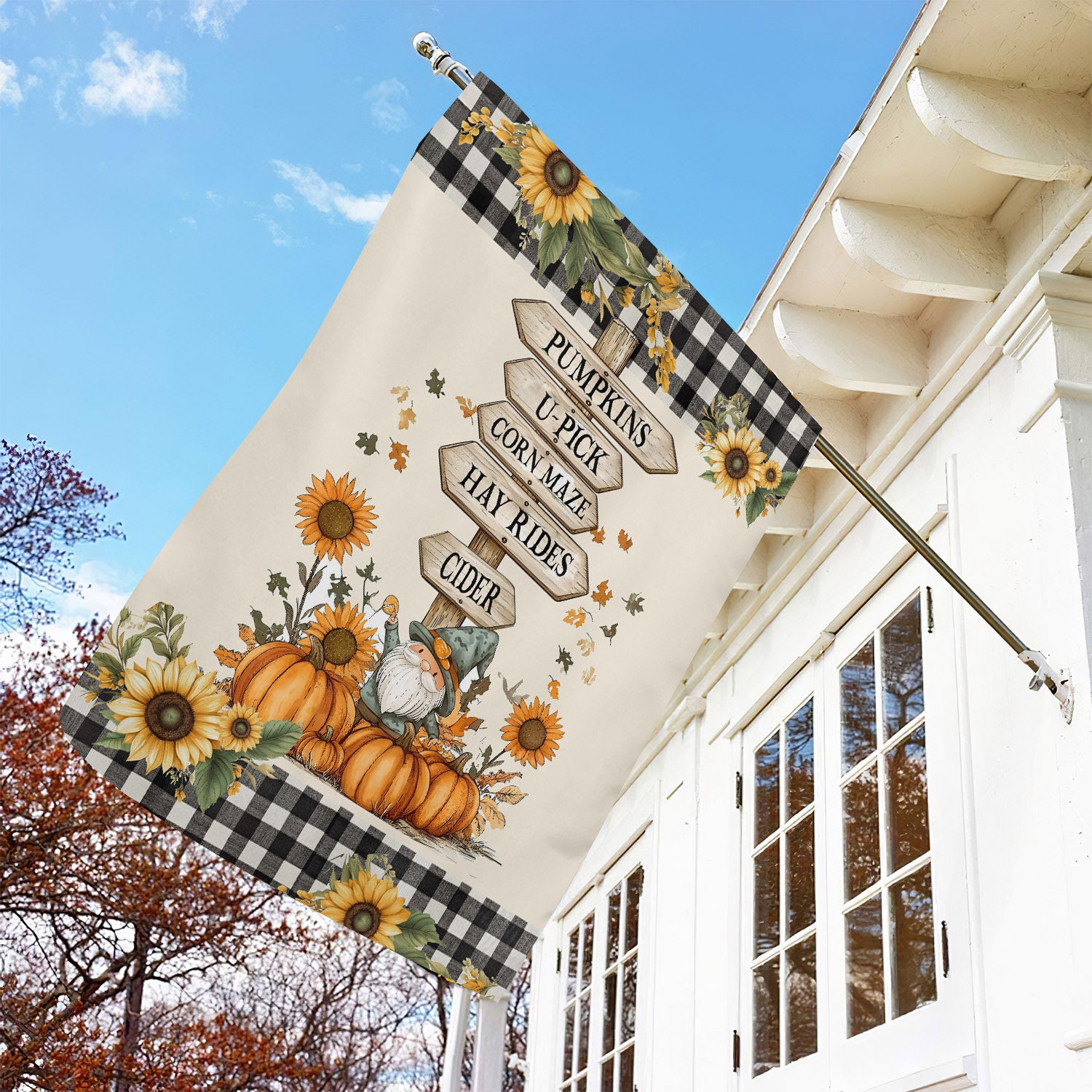 Toland Idaho Staatsflagge Für Garten & Haus – 28x101,6 Cm, Wetterfest & Made In USA