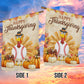 Thankful Baseball Garden Flag & House Flag, Happy Thanksgiving Season Outdoor Decor, Yard Decor Gift For Baseball Lovers