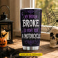 Personalized Halloween Motorcycle Witch Tumbler, My Broom Broke So Now I Ride A Motorcycle, Spooky Season Stainless Steel Tumbler, Travel Mug Tumblers Gift For Bikers