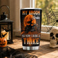 Personalized Halloween Trike Witch Tumbler, My Broom Broke So Now I Ride A Trike, Spooky Season Stainless Steel Tumbler, Travel Mug Tumblers Gift For Bikers