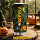 Personalized Halloween Golf Witch Tumbler, Brooms Are For Amateurs, Spooky Season Stainless Steel Tumbler, Travel Mug Tumblers Gift For Golf Lover
