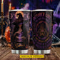 Personalized Halloween Witch Tumbler, October Girl With The Soul Of A Witch, Spooky Season Stainless Steel Tumbler, Travel Mug Tumblers Gift For Witch Lover