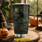 Personalized Halloween Witch Tumbler, Keeper Of The Midnight Forest, Spooky Season Stainless Steel Tumbler, Travel Mug Tumblers Gift For Witch Lover