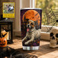 Personalized Halloween Dog Tumbler, Mummy Loves Me, Spooky Season Stainless Steel Tumbler, Travel Mug Tumblers Gift For Dog Lover