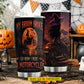 Personalized Halloween Motorcycle Witch Tumbler, My Broom Broke So Now I Ride A Motorcycle, Spooky Season Stainless Steel Tumbler, Travel Mug Tumblers Gift For Bikers