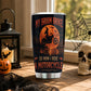 Personalized Halloween Motorcycle Witch Tumbler, My Broom Broke So Now I Ride A Motorcycle, Spooky Season Stainless Steel Tumbler, Travel Mug Tumblers Gift For Bikers