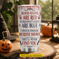 Personalized Halloween Tumbler, Blood Stains Are Red, Spooky Season Stainless Steel Tumbler, Travel Mug Tumblers Gift For Horror Movies Fan