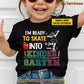Funny Personalized Back To School Ice Skating Girl Kid T-shirt, I'm Ready To Skate Into Tees Gift For Ice Skating Lovers