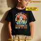 Funny Personalized Back To School Baseball Kid T-shirt, I'm Ready To Hit Kindergarden Sport Tees Gift For Baseball Lovers
