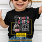 Funny Personalized Back To School Horse Girl Kid T-shirt, Ok Kindergarden Let's Ride Tees Gift For Horse Girl Lovers