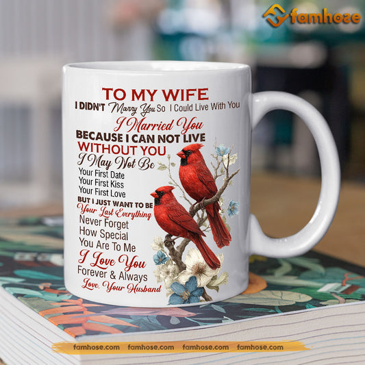 Love Mug, To My Wife Mugs Valentine Gift For Wife From Husband
