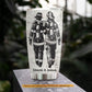 Personalized Firefighter Dad Son Tumbler, Behind Every Firefighter Player Stainless Steel Tumbler, Travel Mug Tumblers Father's Day Gift For Firefighter Lovers