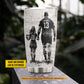 Personalized Rugby Dad Daughter Tumbler, Behind Every Rugby Player Sports Stainless Steel Tumbler, Travel Mug Tumblers Gift For Rugby Lovers