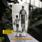 Personalized Soccer Dad Son Tumbler, Behind Every Soccer Player Sports Stainless Steel Tumbler, Travel Mug Tumblers Father's Day Gift For Soccer Lovers