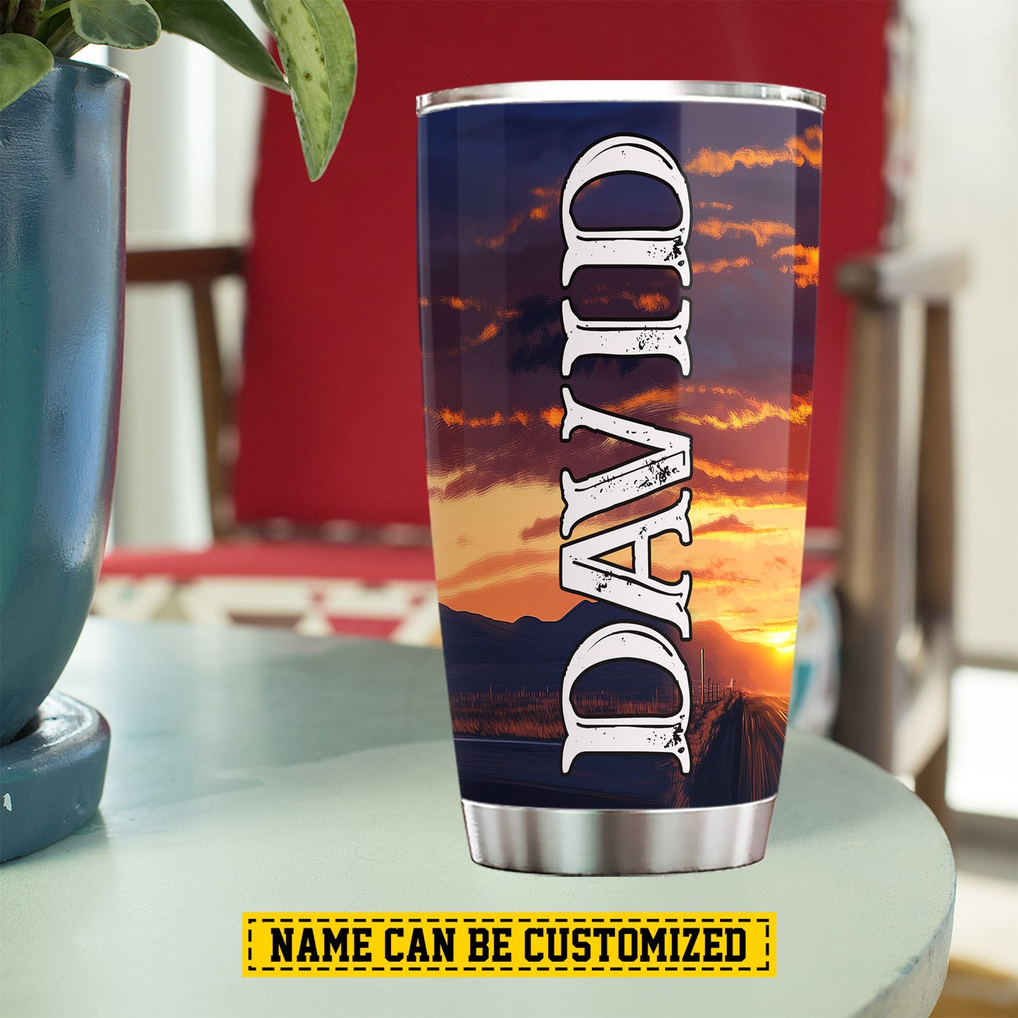 Personalized Trucker Tumbler, Ride The Wind Trucker Stainless Steel Tumbler, Travel Mug Tumblers Gift For Truck Drivers