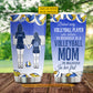 Personalized Volleyball Mom Daughter Tumbler, Behind Every Volleyball Player Stainless Steel Tumbler, Best Mother's Day Gift For Volleyball Lovers