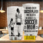 Personalized Soccer Mom Daughter Tumbler, Behind Every Soccer Player Sports Stainless Steel Tumbler, Travel Mug Tumblers Mother's Day Gift For Soccer Lovers