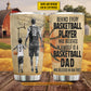 Personalized Basketball Dad Son Tumbler, Behind Every Basketball Player Stainless Steel Tumbler, Father's Day Gift For Basketball Lovers