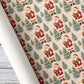 Vintage Christmas Wrapping Paper, Santa's Little Christmas Surprise Wrapping Paper Rolls, Xmas Gift Wrap