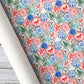 Vintage Christmas Stamps Wrapping Paper, North Pole Postage Stamp Pattern Wrapping Paper Rolls, Xmas Gift Wrap For Stamp Lover