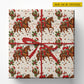 Personalized Western Christmas Cowboy Wrapping Paper, Cowboy Santa Riding Horse Wrapping Paper Rolls, Xmas Gift Wrap For Cowboys