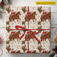 Personalized Western Christmas Cowboy Wrapping Paper, Cowboy Santa Riding Horse Wrapping Paper Rolls, Xmas Gift Wrap For Cowboys