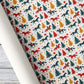 Vintage Christmas Cowboy Wrapping Paper, Galloping Into Christmas Wrapping Paper Rolls, Xmas Gift Wrap For Cowboys