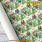 Personalized Christmas Nutcracker Wrapping Paper, Nutcracker With Christmas Tree Wrapping Paper Rolls Xmas Gift