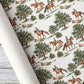 Equestrian Horse Riding Wrapping Paper, Ride Through The Countryside Wrapping Paper Rolls, Gift Wrap For Dressage Rider Lover