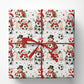 Christmas Soccer Wrapping Paper, Snowman Soccer Players Wrapping Paper Rolls, Xmas Gift Wrap For Soccer Lover