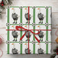 Funny Soccer Goose Wrapping Paper, Cute Goose Referee & Soccer Ball Pattern Sport Wrapping Paper Rolls, Gift Wrap For Soccer Lover