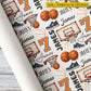Personalized Basketball Wrapping Paper, Nothing But Net Sport Wrapping Paper Rolls, Gift Wrap For Basketball Lover