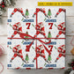 Personalized Christmas Hockey Wrapping Paper, Santa Hits The Ice Sport Wrapping Paper Rolls, Xmas Gift Wrap For Hockey Lover