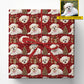 Personalized Christmas Dog Wrapping Paper, Custom Pet Face Wrapping Paper Rolls, Xmas Gift Wrap For Dog Lover