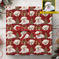 Personalized Christmas Dog Wrapping Paper, Custom Pet Face Wrapping Paper Rolls, Xmas Gift Wrap For Dog Lover