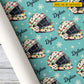 Personalized Christmas Hockey Wrapping Paper, Hockey Helmet With Christmas Lights Wrapping Paper Rolls, Xmas Gift Wrap For Hockey Lover