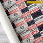 Personalized Wrestling Wrapping Paper, Champion And Pin To Win Pattern Wrapping Paper Rolls, Gift Wrap For Wrestling Lover