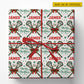 Personalized Christmas Lacrosse Wrapping Paper, Lacrosse Sticks And Holiday Bows Wrapping Paper Rolls, Xmas Gift Wrap For Lacrosse Lover
