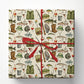 Vintage Fishing Wrapping Paper, A Little Fishman Is On The Way Wrapping Paper Rolls, Gift Wrap For Fishing Lover