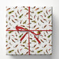 Vintage Fishing Lures Wrapping Paper, Trout Fishing Flies Wrapping Paper Rolls, Gift Wrap For Fly Fishing Lover