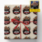 Personalized Wrestling Wrapping Paper, Wrapped Like A Champion Wrapping Paper Rolls, Gift Wrap For Wrestling Lover