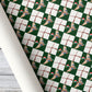 Christmas Duck Hunting Wrapping Paper, Mallard Ducks Wearing Santa Hats Wrapping Paper Rolls, Xmas Gift Wrap For Hunting Lover