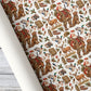 Hunting Santa Christmas Wrapping Paper, Camo Santa Claus With Hunting Dog Deer And Ducks Wrapping Paper Rolls, Xmas Gift For Hunters