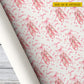 Personalized Ballerina Wrapping Paper, Pink Ballet Pointe Shoes And Bows Pattern Wrapping Paper Rolls, Gift Wrap For Ballet Lover