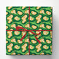 Golf Course Wrapping Paper, Green Golf Fairway And Sand Bunker Pattern Wrapping Paper Rolls, Gift Wrap For Golf Lover
