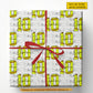 Personalized Softball Wrapping Paper, Custom Sports In White Background Wrapping Paper Rolls, Gift Wrap For Softball Lover