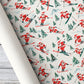 Vintage Christmas Skiing Wrapping Paper, Santa Claus Ski Pattern Wrapping Paper Rolls, Xmas Gift Wrap For Skiing Lover