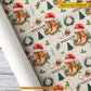 Personalized Christmas Cowboy Wrapping Paper, Cowboy Boots Wrapping Paper Rolls, Xmas Gift Wrap For Cowboy